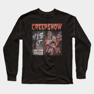 VINTAGE CREEPSHOW A VERY SCARY MOVIE Long Sleeve T-Shirt